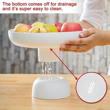 Awarmbe 10.4 Inch Fruit Bowl for Stylish Kitchen Decor