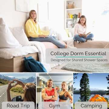 Essential Portable Shower Caddy for College Students