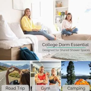 Essential Portable Shower Caddy for College Students