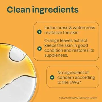 ATTITUDE Hand Cream, EWG Verified, Plant and Mineral-Based, Vegan Personal Care Products, Orange Leaves, 2.5 Fl Oz (Pack of 6)