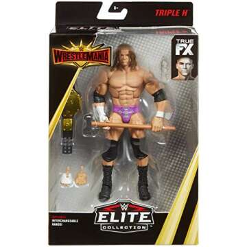 WWE WrestleMania Triple H Elite Collection Action Figure