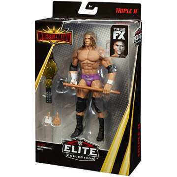 WWE WrestleMania Triple H Elite Collection Action Figure