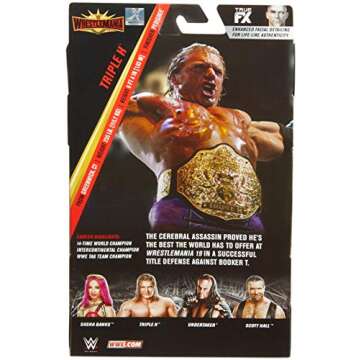 WWE WrestleMania Triple H Elite Collection Action Figure