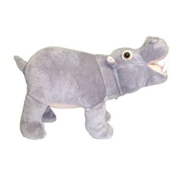 Adore 14" Standing Farting Hippo Plush Stuffed Animal Toy