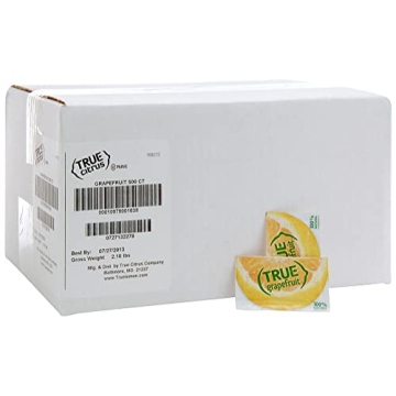 TRUE GRAPEFRUIT Water Enhancer Packets - 500 Count for Flavorful Hydration