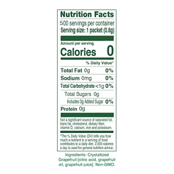 TRUE GRAPEFRUIT Water Enhancer Pack - 500 Packets