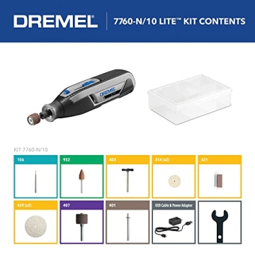 Dremel Lite 7760 Cordless Rotary Tool - Perfect for DIY