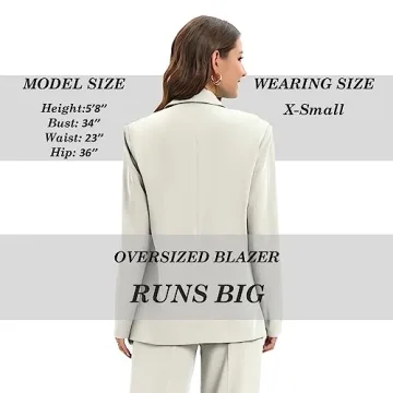 Stylish Oversized Blazer for Work and Casual Wear