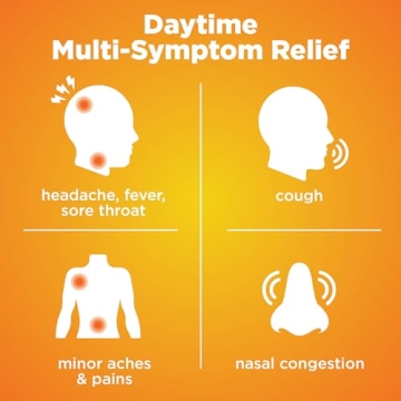 Amazon Basic Care Cold and Flu Relief Softgels 48 Count