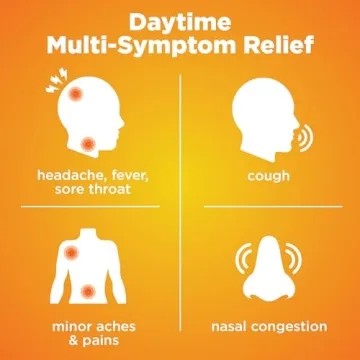 Amazon Basic Care Cold and Flu Relief Softgels 48 Count