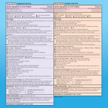 Amazon Basic Care Cold and Flu Relief Softgels 48 Count