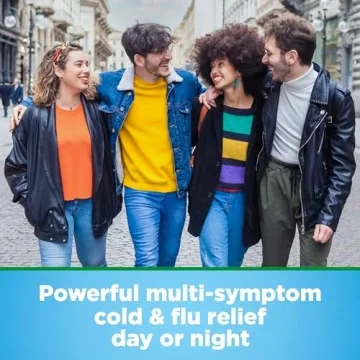 Amazon Basic Care Cold and Flu Relief Softgels 48 Count