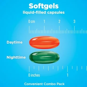 Amazon Basic Care Cold and Flu Relief Softgels 48 Count