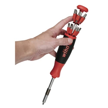 Wiha 77791 Ultra Driver Bit Holder 26-in-1 Set