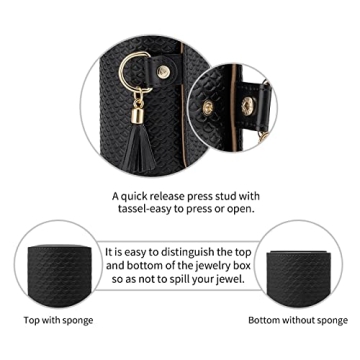 Vlando Travel Jewelry Case for Stylish Travelers