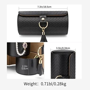 Vlando Travel Jewelry Case for Stylish Travelers