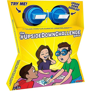 Vango UpsideDownChallenge Game for Kids & Family - Complete Fun Challenges with Upside Down Goggles ...