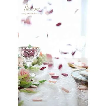 Floroom 300 Silk Rose Petals for Weddings and Events