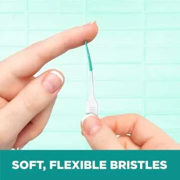 GUM Soft Picks - Easy Dental Picks for All Ages, 50ct