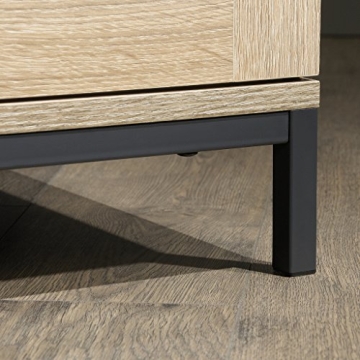 Sauder 420035 North Avenue Display Cabinet, For TVs up to 32", Charter Oak finish