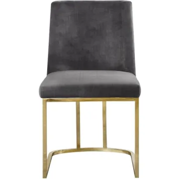 Meridian Heidi Collection Velvet Dining Chair Set of 2