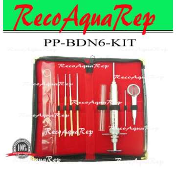 RecoAquaRep Snake Sexing and Feeding Kit - Essential Tools for Reptile Care
