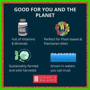 Ocean's Balance Organic Dulse Flakes for Healthy Cooking