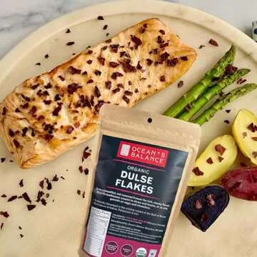 Ocean's Balance Organic Dulse Flakes for Healthy Cooking