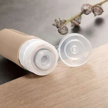 Mrsdry Travel Bottles for Toiletries, Tsa Approved 3oz Travel Size Containers BPA Free Leak Proof Re...