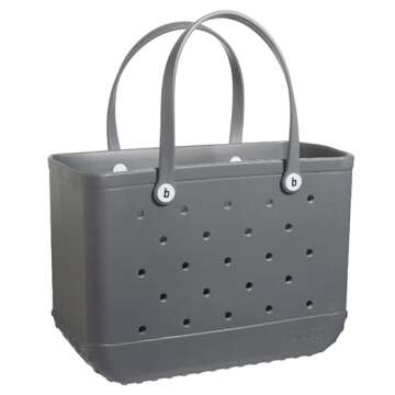 BOGG BAG Original X Large Waterproof Washable Tip Proof Durable Open Tote Bag for Beach Boat Pool Sp...