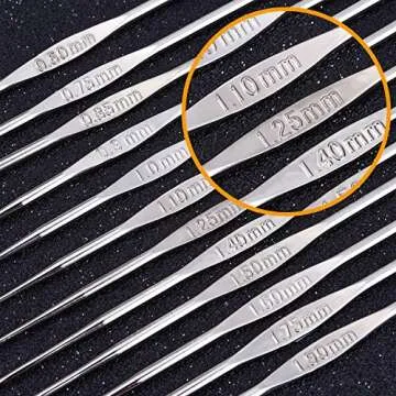 51-Piece Crochet Hooks Set, Durable Tools for All