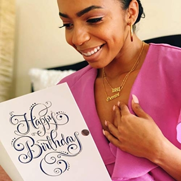 Gorgeous Virgo Zodiac Necklace Gold Plated Pendant Gift