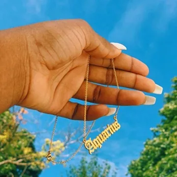 Gorgeous Virgo Zodiac Necklace Gold Plated Pendant Gift