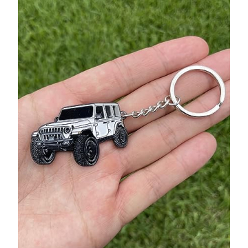Jeep Wrangler Keychain - Official Jeep Rubicon JL JKU