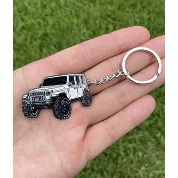 Jeep Wrangler Keychain - Official Jeep Rubicon JL JKU