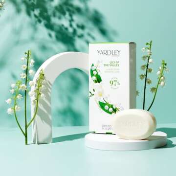 Yardley Lily of the Valley Luxury Soap Pack 3 x 3.5 oz