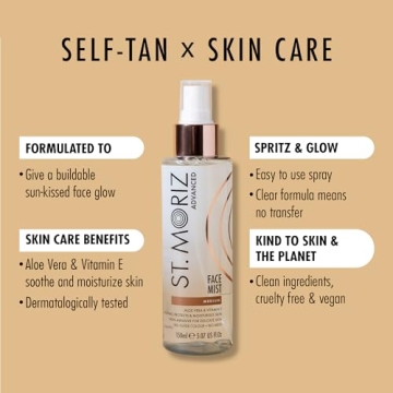 St. Moriz Advanced Face Tanning Mist - Sunless Glow Spray