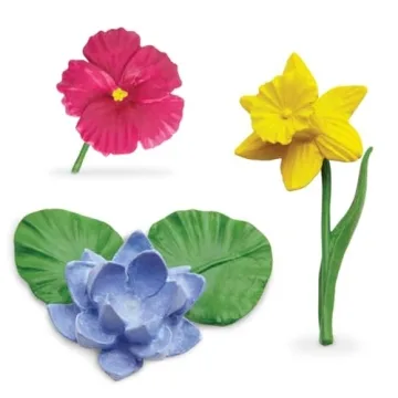 Safari Ltd Flower Figurines Educational Toy for Kids