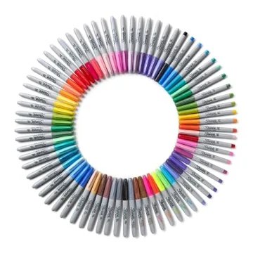 Sharpie Ultimate Markers Set | 72 Assorted Fine & Ultra-Fine Tips