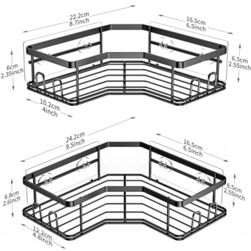 Stylish MAXIFFE Shower Caddy for Bathroom Organization