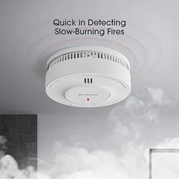 X-Sense 10-Year Battery Smoke Alarm with LED Indicator