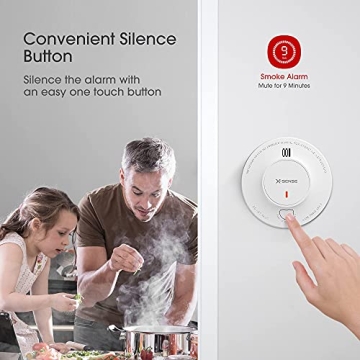 X-Sense 10-Year Battery Smoke Alarm with LED Indicator