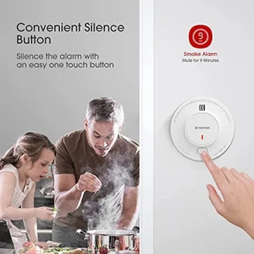 X-Sense 10-Year Battery Smoke Alarm with LED Indicator