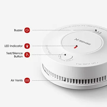 X-Sense 10-Year Battery Smoke Alarm with LED Indicator