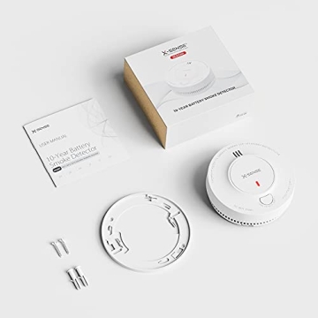 X-Sense 10-Year Battery Smoke Alarm with LED Indicator