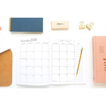 2019-2020 Academic Planner Weekly Monthly Organizer Inspirational