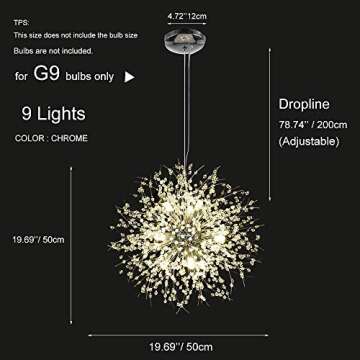 Qamra Modern Crystal Chandeliers for Any Space