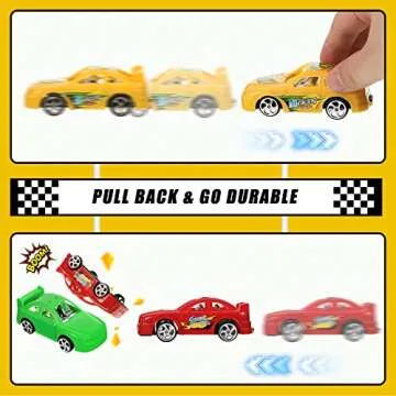 Yulejo 38 Pcs Racing Car Cake Decoration with Race Car Cake Topper Wheel Checkered Racing Flag Cupcake Topper Black Birthday Cake Topper Race Car Birthday Party Supplies Car Themed Party Favor for Kid