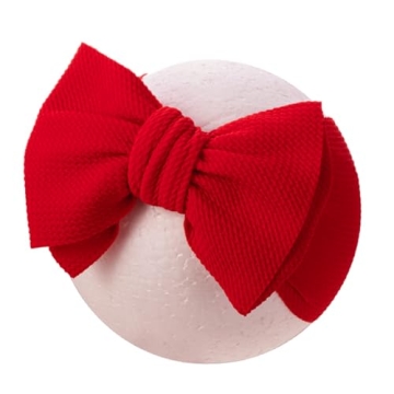 KIDOCHEESE Oversized Bow Headbands for Babies and Girls