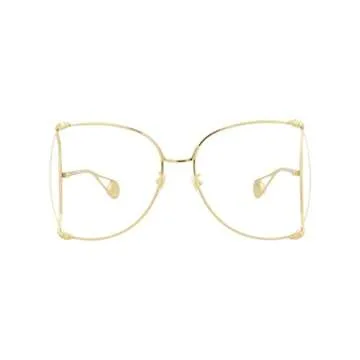 Gucci Luxury Round/Oval Sunglasses Stylish Durable Eyewear